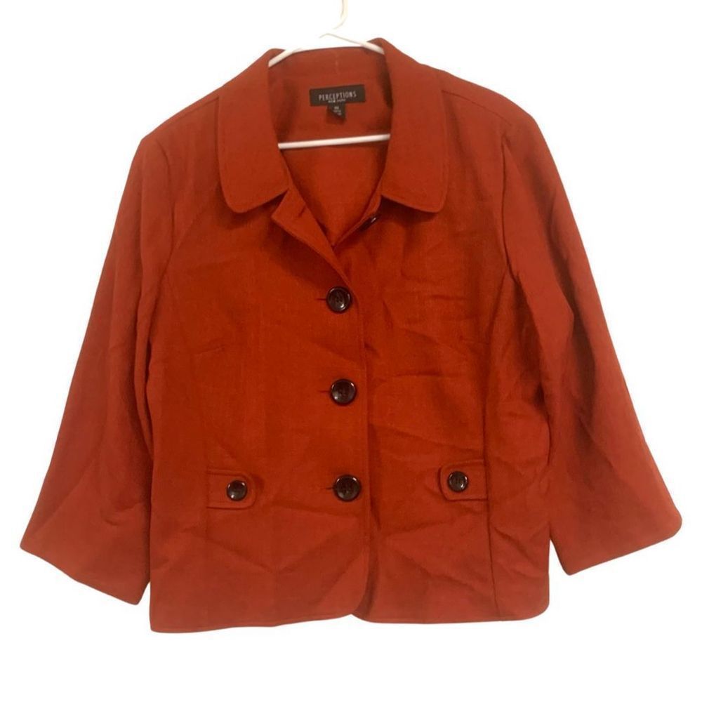 Plus Size Blazer Style Jacket